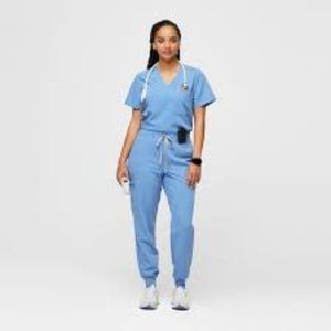 Figs Size Small Scrub Set Top & Joggers